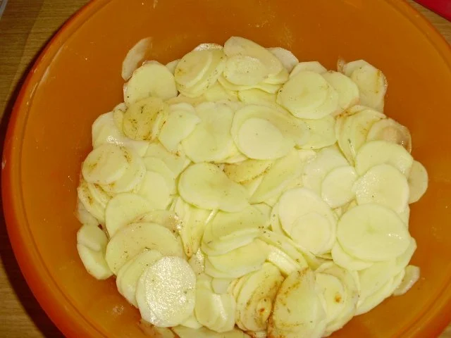 Kartoffelgratin 1887 mit Schnitzel - Rezept - Bild Nr. 3