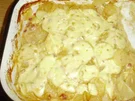 Kartoffelgratin 1887 mit Schnitzel - Rezept