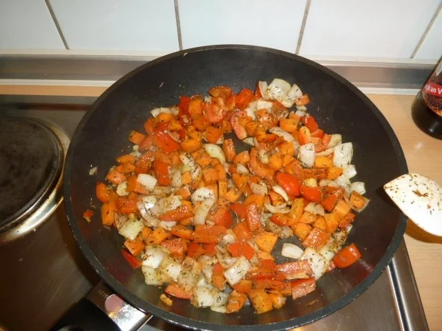 Rezept: Kürbisauflauf mit Hackfleisch Bild Nr. 5 Kürbisauflauf mit Hackfleisch - Rezept - Bild Nr. 5