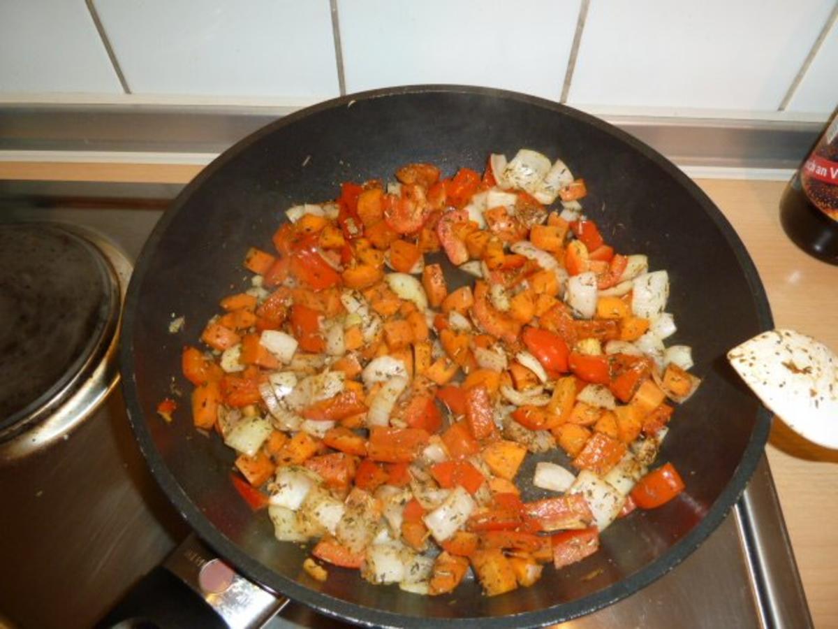 Kürbisauflauf mit Hackfleisch - Rezept
