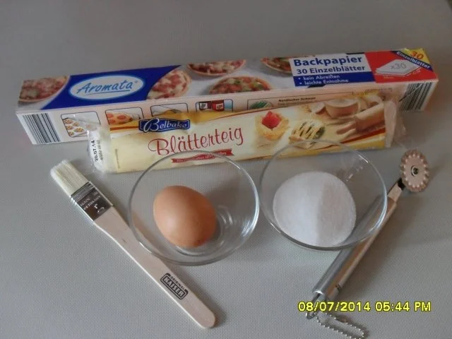 Rezept: Blätterteigkekse Bild Nr. 2 Blätterteigkekse - Rezept - Bild Nr. 2