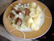 Kohlräbchen mit Bratwürstklößchen - Rezept