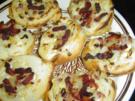 Flammkuchenrollensnack - Rezept