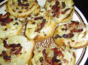 Flammkuchenrollensnack - Rezept