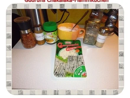 Rezept: Flammkuchen: Chakalaka-Flammkuchen Bild Nr. 5 Flammkuchen: Chakalaka-Flammkuchen - Rezept - Bild Nr. 5