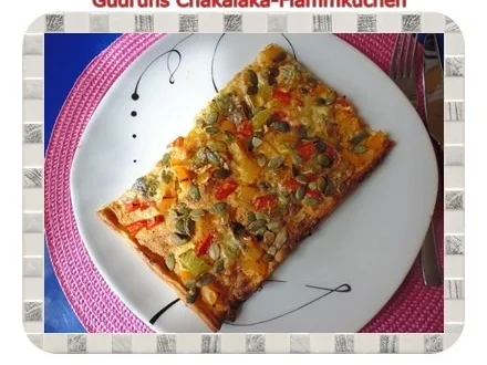 Rezept: Flammkuchen: Chakalaka-Flammkuchen Bild Nr. 12 Flammkuchen: Chakalaka-Flammkuchen - Rezept - Bild Nr. 12