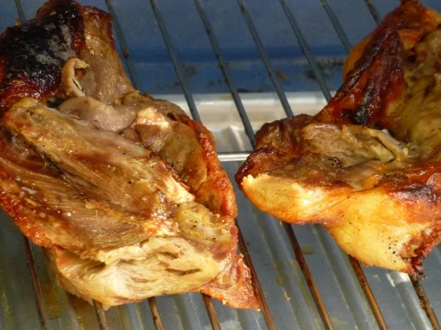 Wilde Ente vom Grill mit Radieschenkartoffelsalat - Rezept - Bild Nr. 5