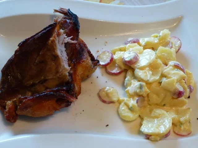 Wilde Ente vom Grill mit Radieschenkartoffelsalat - Rezept - Bild Nr. 7