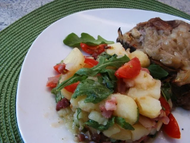 Rucola- Kartoffelsalat - Rezept