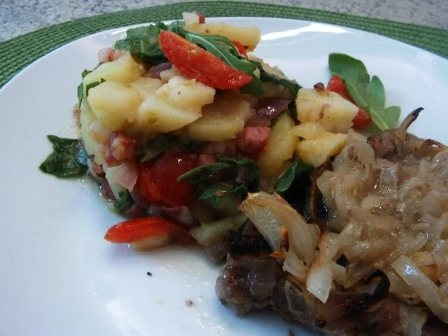 Rucola- Kartoffelsalat - Rezept - Bild Nr. 7