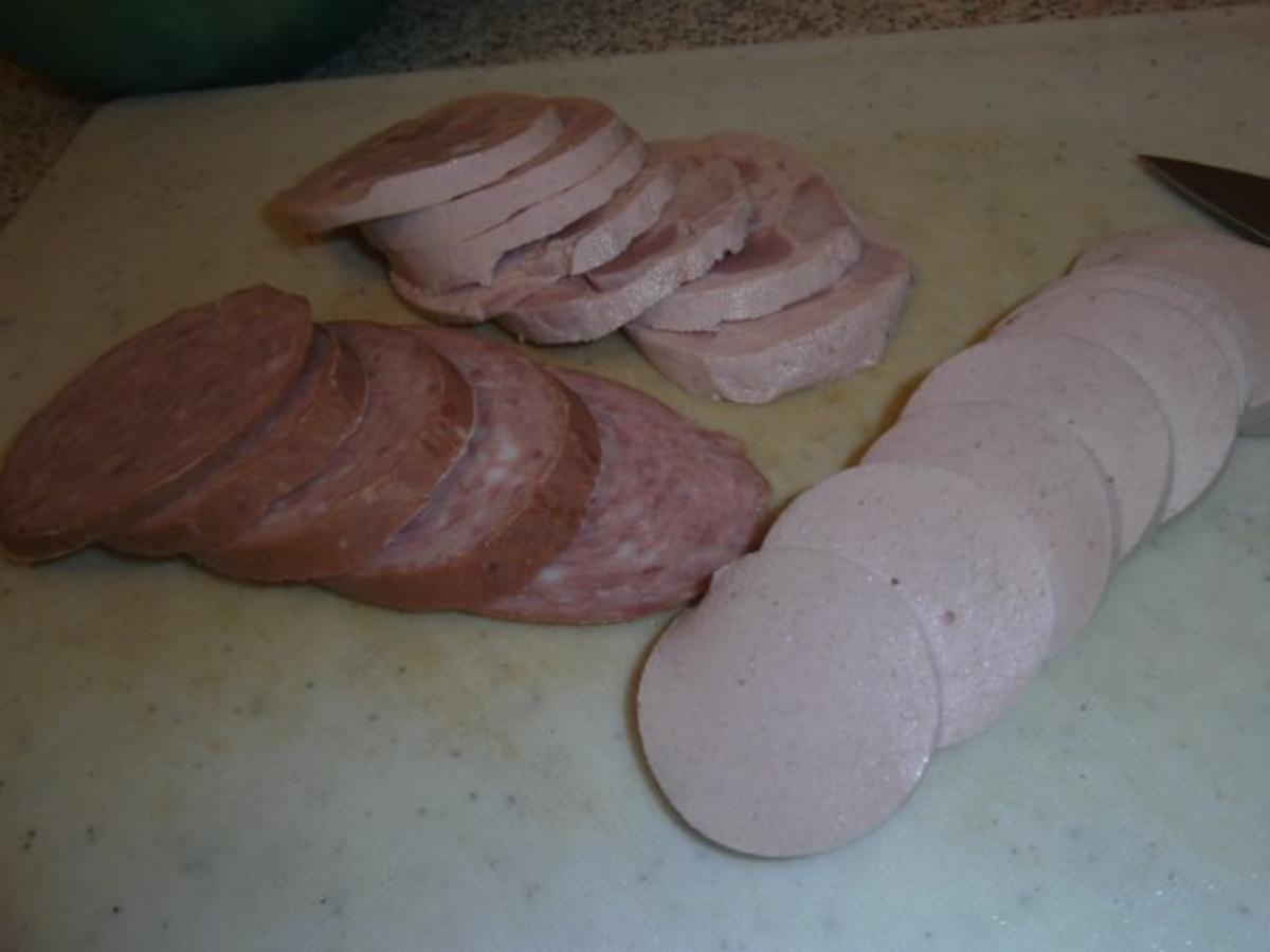 Wurst-Käse-Salat (Schweizer Art) - Rezept - Bild Nr. 5