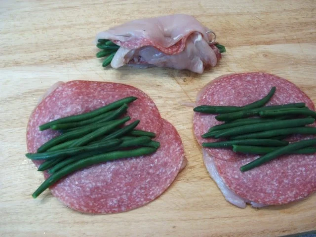 Rezept: Hähnchen-Rouladen Bild Nr. 7 Hähnchen-Rouladen - Rezept - Bild Nr. 7