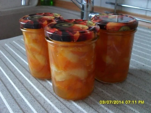 Tellerpfirsich-Aprikosen-Konfitüre - Rezept - Bild Nr. 10