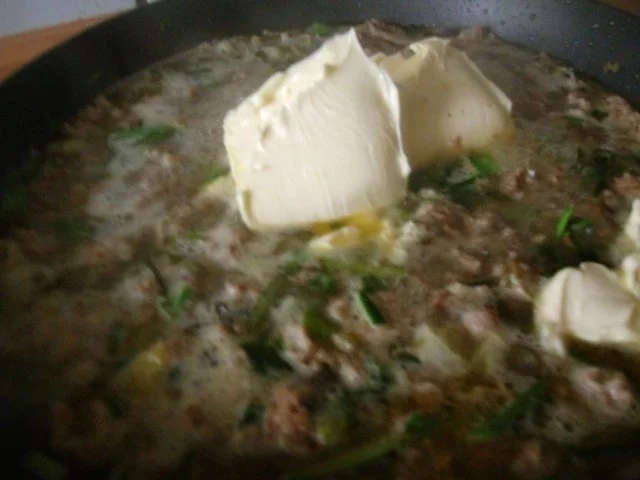 Rezept: Tortellinigratin....mit Broccoli und weißer Bolognesesauce Bild Nr. 8 Tortellinigratin....mit Broccoli und weißer Bolognesesauce - Rezept - Bild Nr. 8