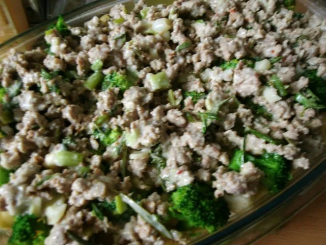 Rezept: Tortellinigratin....mit Broccoli und weißer Bolognesesauce Bild Nr. 14 Tortellinigratin....mit Broccoli und weißer Bolognesesauce - Rezept - Bild Nr. 14