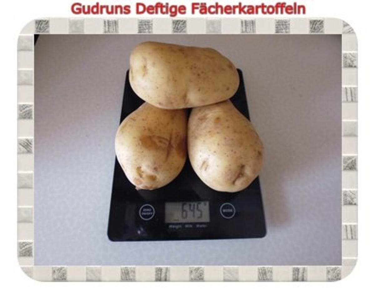 Kartoffeln: Deftige Fächerkartoffeln - Rezept - Bild Nr. 2