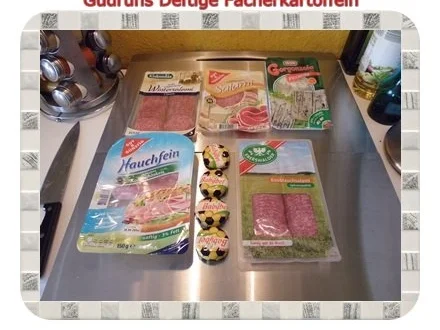 Rezept: Kartoffeln: Deftige Fächerkartoffeln Bild Nr. 4 Kartoffeln: Deftige Fächerkartoffeln - Rezept - Bild Nr. 4