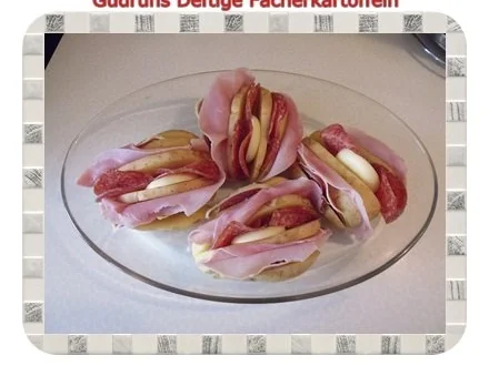 Rezept: Kartoffeln: Deftige Fächerkartoffeln Bild Nr. 5 Kartoffeln: Deftige Fächerkartoffeln - Rezept - Bild Nr. 5