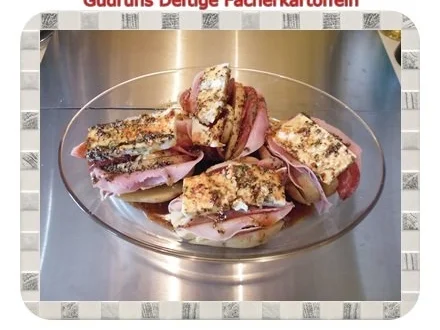 Rezept: Kartoffeln: Deftige Fächerkartoffeln Bild Nr. 9 Kartoffeln: Deftige Fächerkartoffeln - Rezept - Bild Nr. 9