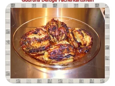 Rezept: Kartoffeln: Deftige Fächerkartoffeln Bild Nr. 11 Kartoffeln: Deftige Fächerkartoffeln - Rezept - Bild Nr. 11