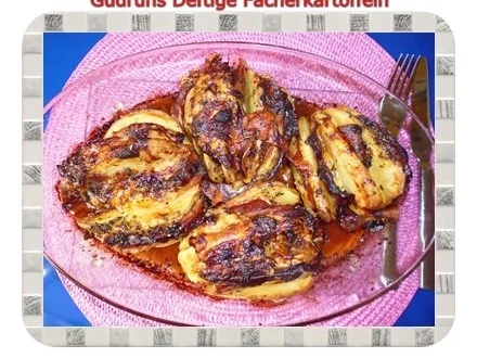 Rezept: Kartoffeln: Deftige Fächerkartoffeln Bild Nr. 13 Kartoffeln: Deftige Fächerkartoffeln - Rezept - Bild Nr. 13