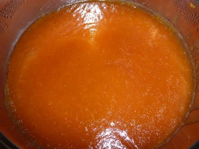 Rezept: Marillen - Sharon - Grape Frucht - Mus Bild Nr. 2 Marillen - Sharon - Grape Frucht - Mus - Rezept - Bild Nr. 2