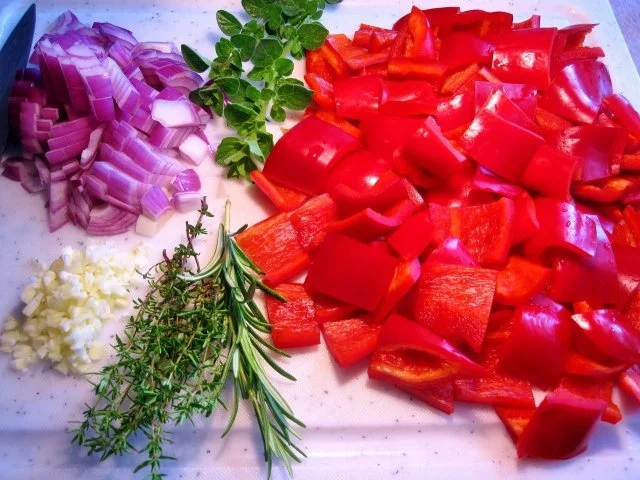 Rezept: Peperonata Bild Nr. 5 Peperonata - Rezept - Bild Nr. 5