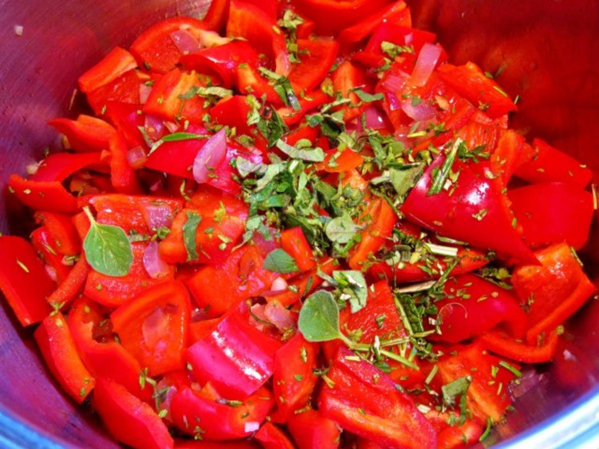 Bilder für Peperonata ... pikantes Paprika-Gemüse - Rezept
