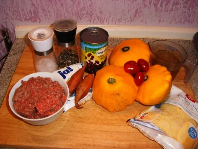 Rezept: Gefüllte Zucchini- Ufo´s Bild Nr. 2 Gefüllte Zucchini- Ufo´s - Rezept - Bild Nr. 2