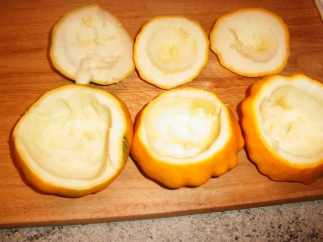 Rezept: Gefüllte Zucchini- Ufo´s Bild Nr. 3 Gefüllte Zucchini- Ufo´s - Rezept - Bild Nr. 3