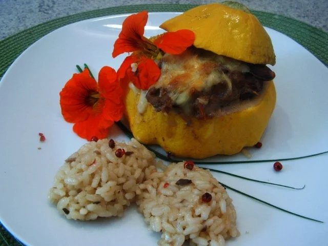 Rezept: Gefüllte Zucchini- Ufo´s Bild Nr. 10 Gefüllte Zucchini- Ufo´s - Rezept - Bild Nr. 10