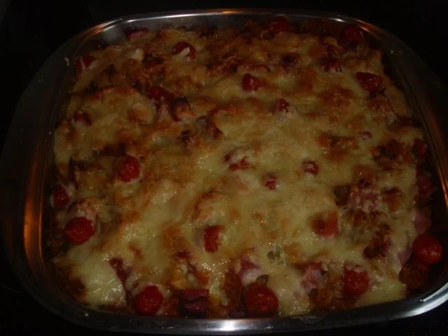 Nudelauflauf mit Buttergemüse - Rezept