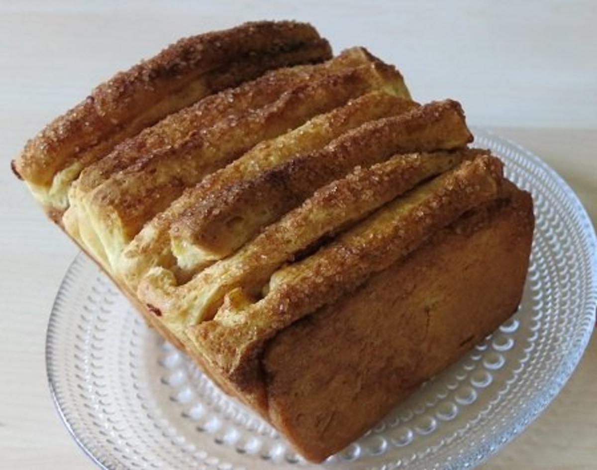 Bilder für Pull Apart Kuchen mit Apfel - Rezept