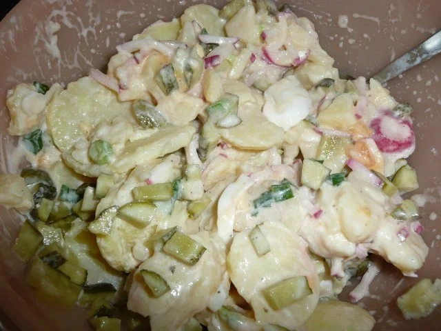 Rezept: Kartoffelsalat meiner Nachbarin ! Kartoffelsalat meiner Nachbarin ! - Rezept