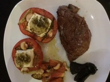 Überbackene Tomaten - Rezept