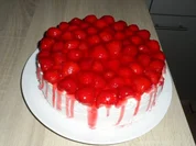 Erdbeerwindbeuteltorte - Rezept