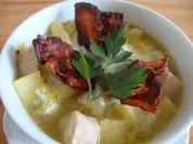 Rezept: Kartoffeltopf mit Hühnchen & Bacon Kartoffeltopf mit Hühnchen & Bacon - Rezept