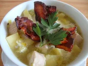 Kartoffeltopf mit Hühnchen & Bacon - Rezept