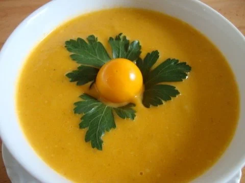 Kartoffel-Karottensüppchen - Rezept