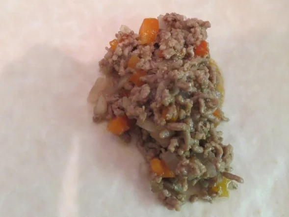 Zwischensnack: Hackfleisch-Börek, gebacken - Rezept - Bild Nr. 3