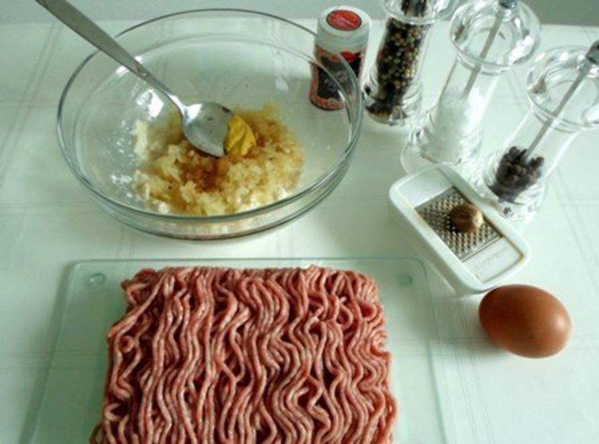 Köttbullar mit Senf-Honigsauce, Stampfkartoffeln und Preiselbeeren - Rezept - Bild Nr. 10