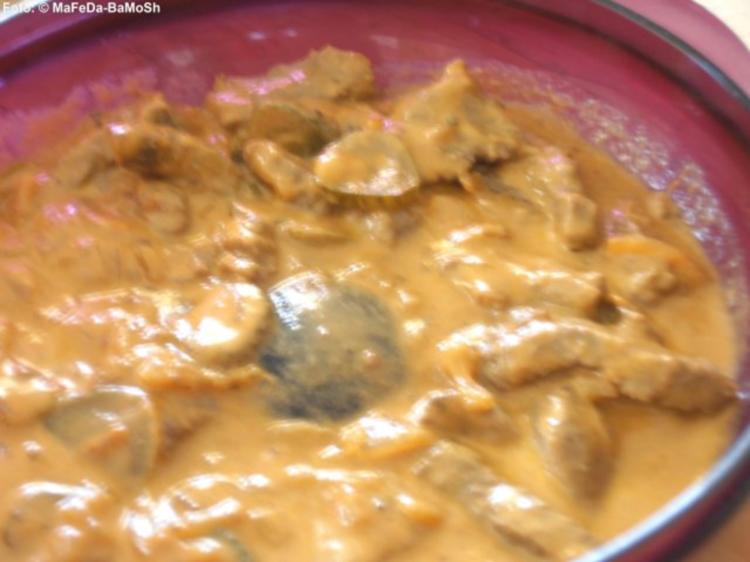 Geschnetzeltes nach Art &amp;quot;Stroganoff&amp;quot; - Rezept - kochbar.de