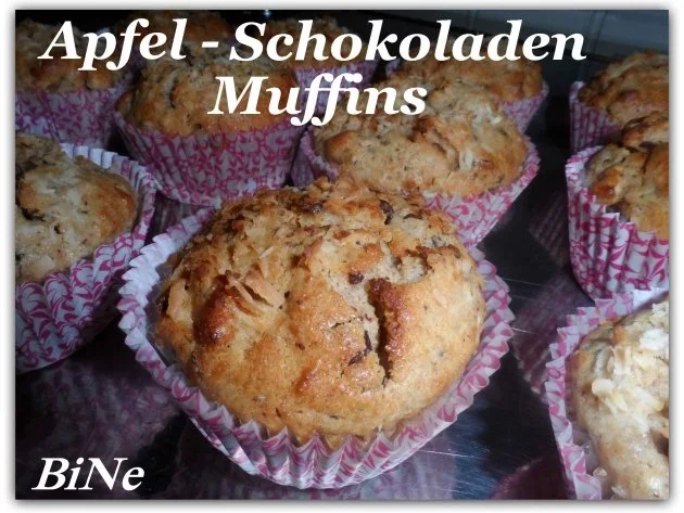 Rezept: BiNe` S APFEL - SCHOKOLADENMUFFINS Bild Nr. 2 BiNe` S APFEL - SCHOKOLADENMUFFINS - Rezept - Bild Nr. 2