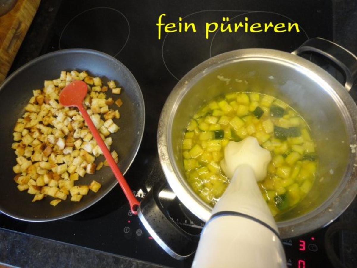 feines Zucchini Schaum Süppchen - Rezept - Bild Nr. 6