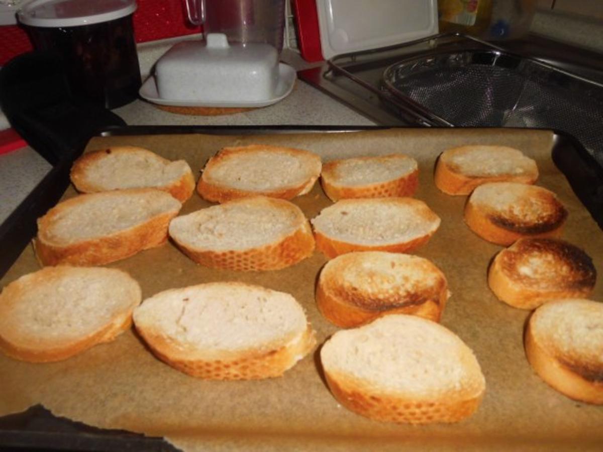 Ziegenkäse Honig Toast mit Salat Garniert‏‏ - Rezept - Bild Nr. 3