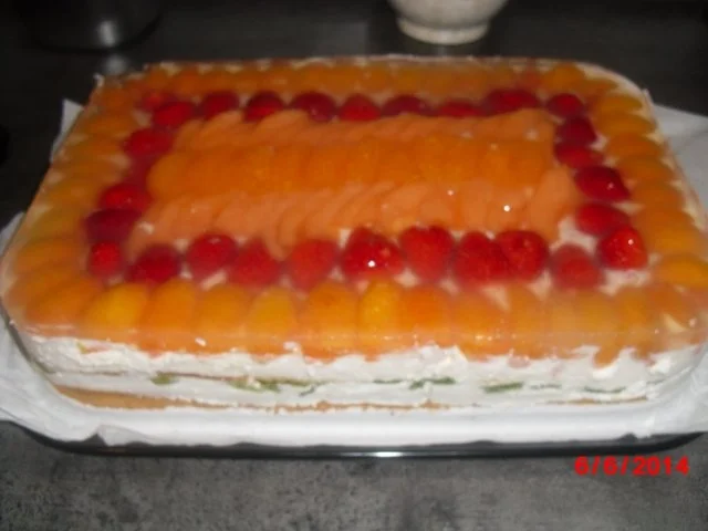 Obsttorte mit Biskuitteig - Rezept - Bild Nr. 7