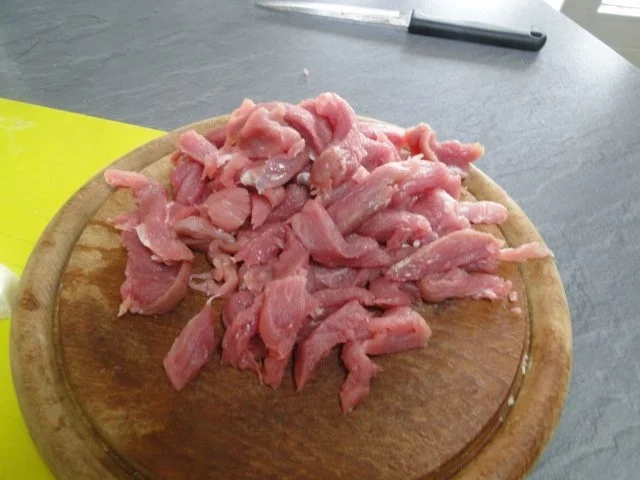 Thailändischen Woken mit Gemüse und Fleisch - Rezept - Bild Nr. 8