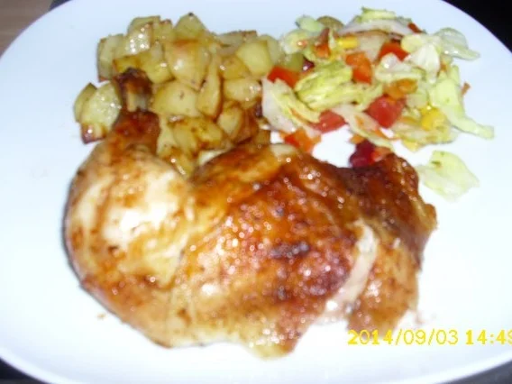 Hähnchen gebacken - Rezept