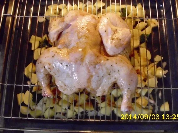 Hähnchen gebacken - Rezept - Bild Nr. 8