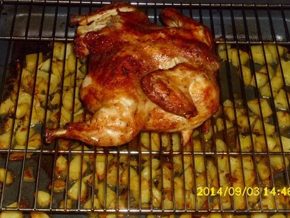 Hähnchen gebacken - Rezept - Bild Nr. 9